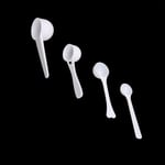 40PCS DIY Kitchen Protein Powder Coffee Milk Measuring Spoon 1/3/5/10g Plastic