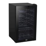 Baridi 24 Bottle Wine Fridge Digital Touch Screen Control & LED Black DH9