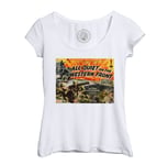 T-Shirt Femme Col Echancré All Quiet On The Western Front Vieille Affiche De Film Guerre Rétro Poster Cinéma