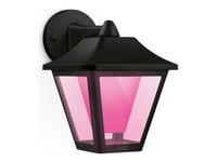 Wiz - Vegglampe - Led - 9.5 W - Rgb/Varmhvitt/Kaldhvitt Lys - 2700-5000 K - Svart