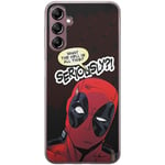 ERT GROUP Coque de téléphone Portable pour Samsung A14 4G/5G Original et sous Licence Officielle Marvel Motif Deadpool 010 Parfaitement adapté à la Forme du téléphone Portable, Coque en TPU