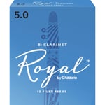 D'Addario RCB1050 Klarinett Flis Royal Bb Clarinet 5.0 10 pack