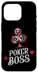 iPhone 16 Pro Poker Cards Vintage Poker Boss Case