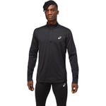 Asics Men's Core LS 1/2 Zip Winter Top Performance Black, XL