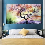 DIY 5D Diamond Painting Kits Large Size Full Drill Big Tree Diamond Painting Crystal Rhinestone Embroidery Cross Stitch Art Craft for Home Wall Decor 80x180cm