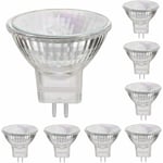 MR11 12V 35W lampes halogènes GU4 base spot 2800K blanc chaud, dimmable ,pack de 8 Debuns