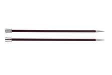 KNITPRO KP47273 Zing: Knitting Pins: Single Ended: 30cm x 6.00mm, 6mm Purple