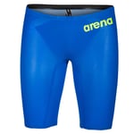 arena FINA Swim Suit Half Spats POWERSKIN CARBON-AIR2 FAR9505M Blue Gray Yellow