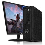 Dell PC Gamer Complet，Ordinateur Gaming,Quad Core I7 jusqu'à 3.8GHz, GeForce GTX 750 Ti 4Go, RAM 16Go, SSD 512Go, 600 M WiFi, Nouveau 24" 1080 FHD HDMI LED, W10P64 (Reconditionné)