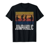 Jumpaholic Jump Rope Vintage Style Love T-Shirt