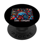 Code & Conquer ------- PopSockets PopGrip Interchangeable
