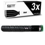 3x Toner Black for Ricoh Aficio MP C-2550-spf