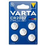 Varta CR2032 | DL2032 | 2032 Lithium knappcellsbatteri 5-pack