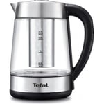 Bouilloire Tefal 2 en 1 Sans Fil Fonction Théière, TEMPÉRATURE RÉGLABLE 1.7L BJ750D10