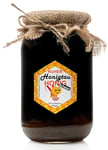 RAW Honey | The king of honeys | Black honey in Glass Jar | Honeydew from conifers | 1,1 kg | Absolutely Pure, Raw, Natural, Unpasteurized