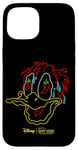 Coque pour iPhone 15 Disney Hot Ones Donald Duck Too Hot Melting Neon Logo