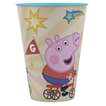 GOBELET RÉUTILISABLE pour Enfants en Plastique sans BPA 430 ML | Peppa Pig Kindness Counts