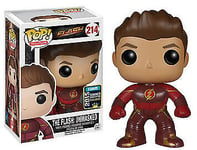 Funko Pop! TV: Flash - The Flash Unmasked  Vinyl Action Figure #214 -Damaged Box