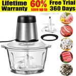 Electric Multi Chopper Food Processor Meat Fruit Vegetable Mixer Nuts Grinder