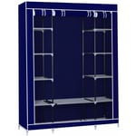 Herzberg - Armoire de rangement - Grande bleu HG8009-BLU