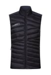 Rock Experience REMV01521-C289 LANCELOT HYBRID MAN VEST Jacket Men's 0208 CAVIAR+1323 EBONY L