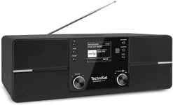 Digitradio 371 Ir - Radio Internet Avec Charge Sans Fil (Dab+, Fm, Wlan, Réception Bluetooth, Écran Couleur, Usb, Auxin, Réveil, 10 W, Commande Par Application/Télécommande)