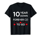 10 year Wedding Anniversary T-Shirt