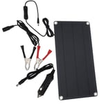 New 10W Solar Panel Monocrystalline Silicon Solar Battery Charger Recharge