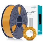 SUNLU Filament PLA+ 1.75mm, Filament PLA Plus pour imprimante 3D, Filament PLA plus résistant,Neatly Wound, 1kg Précision +/- 0.02mm,Couleur du bois