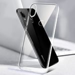 Housse téléphone Pour Huawei P20 lite 5.84" Coque Transparente Slim souple Silicone TPU Gel Protection Case Etui