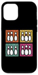 Coque pour iPhone 12/12 Pro Bowling Pins Pop Art Vintage Bowling Sports Lover