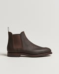 Crockett & Jones Chelsea 5 Dk Brown Rough-Out Suede