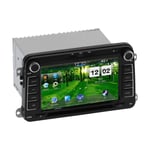 GFL 2DIN 7in Car DVD Player GPS Navigation Touch Screen Fit For