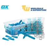 OX Tools OX-P164024 Pro Tile Level System Set 3x24mm Wedge Tiling Spacer Kitchen