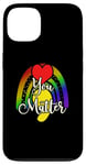 Coque pour iPhone 13 Vous êtes Boho Rainbow Galaxy Star Matter