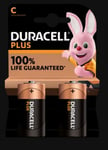 2 x piles alcalines de type c Duracell MN1400PLUS- 100% garanties pour durer