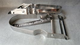 2 éplucheur castor, économe inox de France , epluche légume "CASTOR"