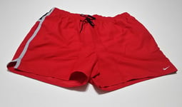 Nike Mens Red Diverge Swim Shorts Size UK XXL 44 - 46" Waist