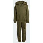 adidas Original 1/2 Zip Hoodie Cargo Set Kids, størrelse 110 cm