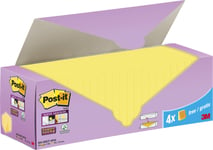 Post-it SS Notes | Gul | 76x76 mm | 24 blokke