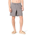 Amazon Essentials Short De Marche avec Entrejambe De 20,3 cm Et Cordon De Serrage, Coupe Décontractée (Disponible en Grandes Tailles) Homme, Gris, XL