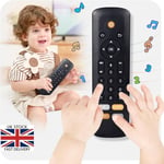 Baby TV Remote Toy Early Learning Toy1Year Old Girls, Boys with Realistic Play G