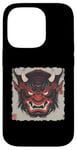 iPhone 14 Pro Oni Yokai Devil Mask Japanese Art Samurai Ukiyo-e Case