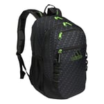 adidas Excel 6 Backpack, Bos Mini Monogram Black/Lucid Lime Green, One Size, Excel 6 Backpack