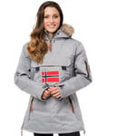 Parka Geographical Norway  Parka Aubergine pour femme