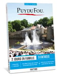 Tick’nBox – Coffret Cadeau Parc PUY du Fou n°1 des parcs à thème du monde – entrées 2 journées pour 2 adultes et 1 enfant & accès au spectacle nocturne « Les Noces de Feu » – idée cadeau famille originale