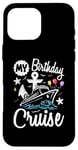 Coque pour iPhone 16 Pro Max Ma croisière d'anniversaire