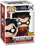 Figurine Funko Pop - Dc Super-Héros N°274 - Red Wing Robin (37213)