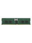 Kingston - DDR5 - module - 16 GB - DIMM 288-pin - 4800 MHz / PC5-38400 - registered