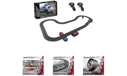 Micro Scalextric Sets for Kids Age 4+, James Bond 007 Race Set - Aston Martin - Battery Powered Electric Racing Track, Slot Car Race Tracks - Includes 1x Race Set & 1x Complete Accessories Bundle